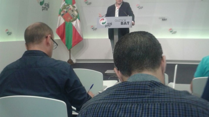 eaj, pnv, congreso, aitor esteba, recursos, tc, ra