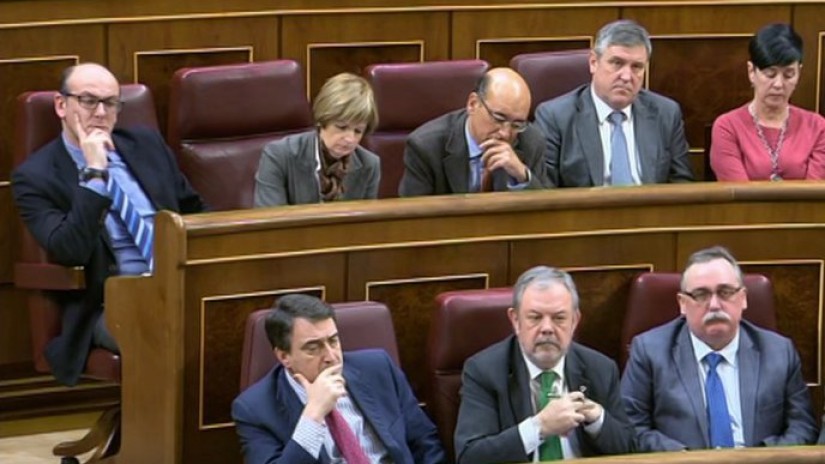 Estebanek Sánchezi deitoratu dio bere diskurtsoan Euskadiri keinurik egin ez izana  eta "otzara berria hutsetik egiten hastea" eskatu du