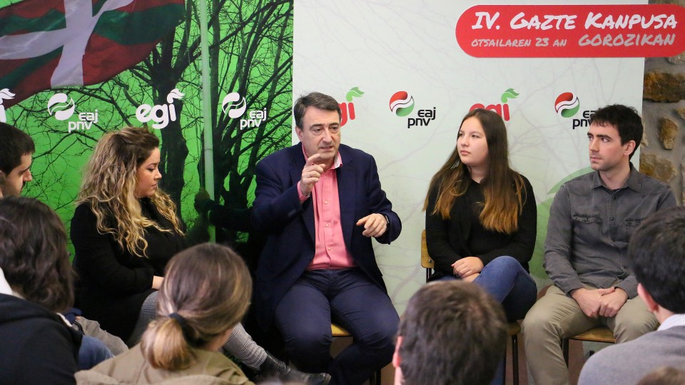 Aitor Esteban EGIko Gazte Kanpusean - Gorozika