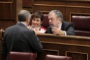 Josu Erkoreka, Arantza Tapia y Pedro Azpiazu, diputados del Grupo Vasco EAJ-PNV en el Congreso