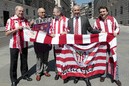 EAJren diputatu eta senatariak Athletic animatzen Kongresuan, Kopako finalaren bezperan