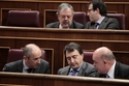 Josu Erkoreka, Aitor Esteban eta Emilio Olabarria solasean