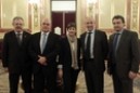 Pedro Azpiazu, Emilio Olabarria, Arantza Tapia, Josu Erkoreka eta Aitor Esteban